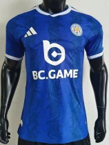 26-27 Leicester City Home Player Version Soccer Jersey