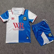 26-27 Blackburn Home Kids Soccer Jersey