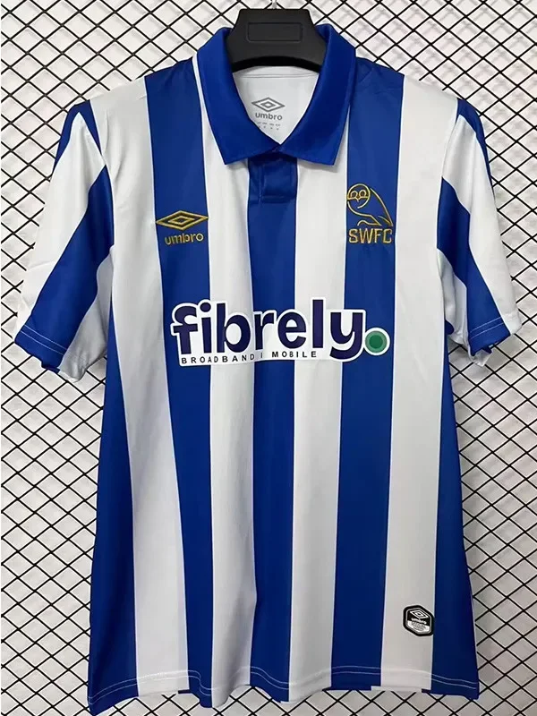 26-27 Sheffield Wednesday Home Fans Soccer Jersey