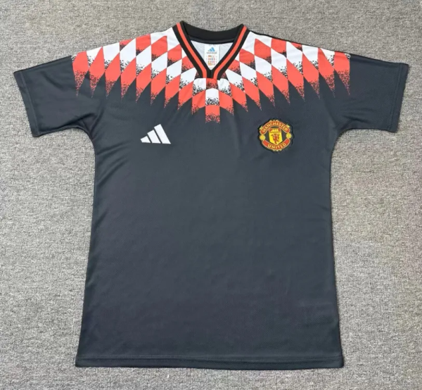 26-27 Man Utd Black Retro Vintage Soccer Jersey
