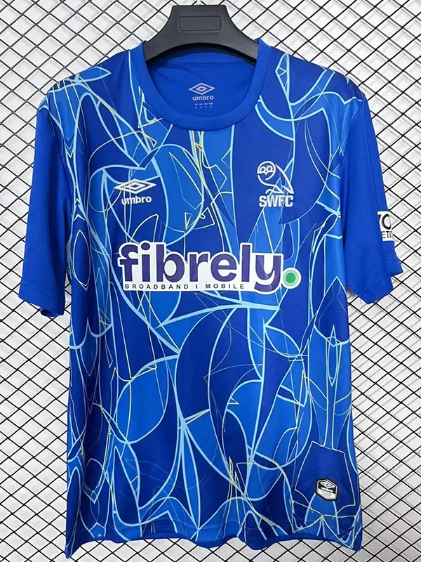 26-27 Sheffield Wednesday Blue Goalkeeper Soccer Jersey