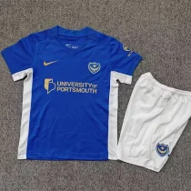 26-27 Portsmouth Home Kids Soccer Jersey