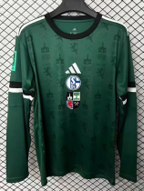 25-26 Schalke 04 Anniversary Long Sleeve Soccer Jersey (长袖)