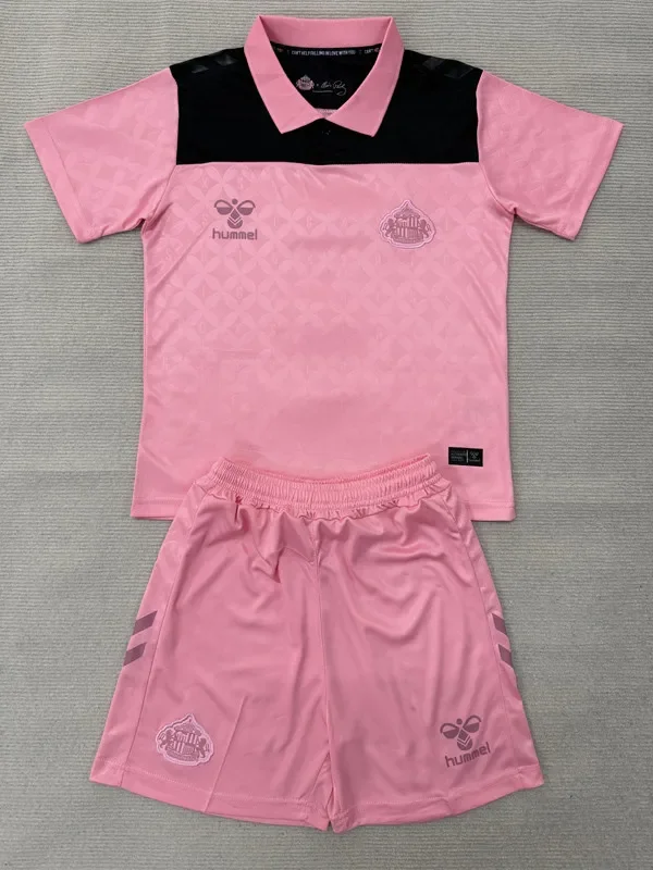 26-27 Sunderland Away Kids Soccer Jersey