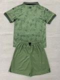 26-27 Wolves Green Goalkeeper Kids Soccer Jersey