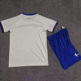 26-27 Cardiff City Away Kids Soccer Jersey