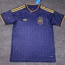26-27 Spain Cyan Fans Soccer Jersey (青色)