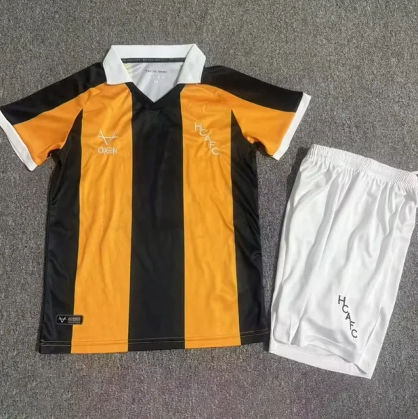 26-27 Hull City Home Kids Soccer Jersey