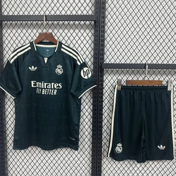 26-27 RMA Away Kids Soccer Jersey