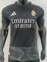 26-27 RMA Black Goalkeeper Player Version Soccer Jersey