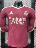 26-27 RMA Third Long Sleeve Player Version Soccer Jersey (长袖球员)