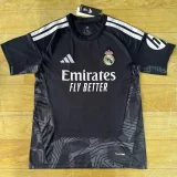 26-27 RMA Black Goalkeeper Fans Soccer Jersey