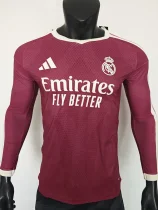 26-27 RMA Third Long Sleeve Player Version Soccer Jersey (长袖球员)