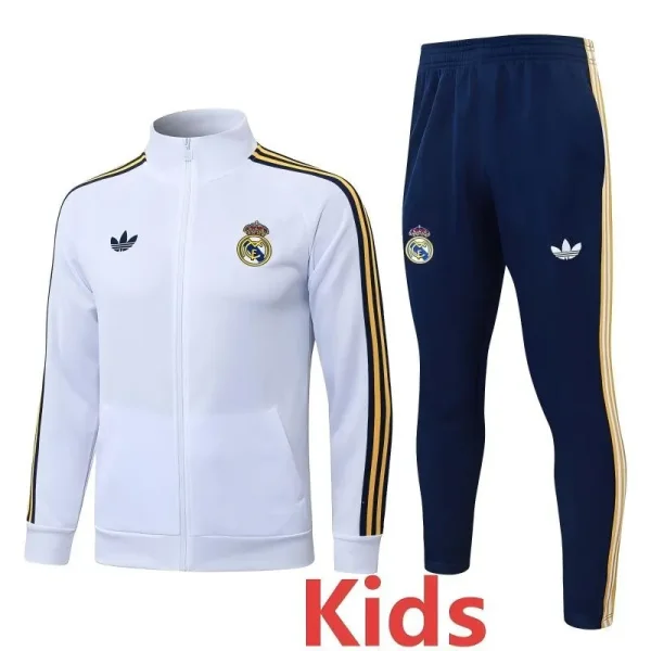 26-27 RMA White Kids Jacket Tracksuit #E26043(童装)