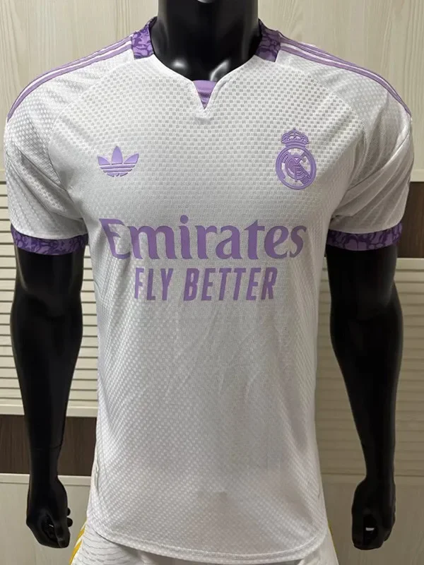 26-27 RMA White Special Edition Player Version Training shirts (紫色标)