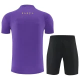 26-27 BAR Purple Training Short Suit