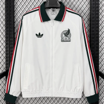 26-27 Mexico White Windbreaker