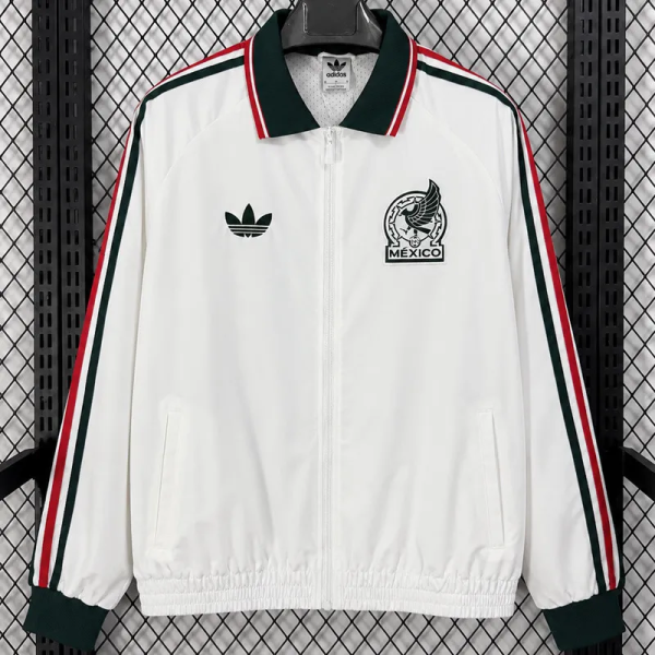 26-27 Mexico White Windbreaker