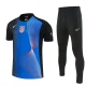26-27 ATM Black Short shirts and Long trousers Suit (圆领)