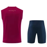 26-27 BAR Brown Red Tank top and shorts suit