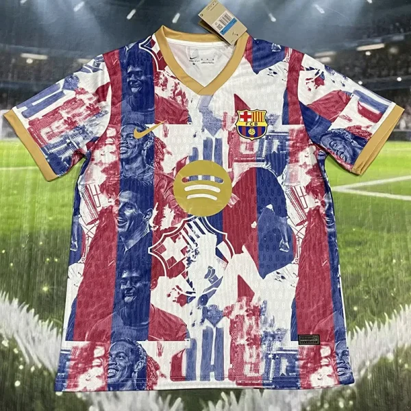 26-27 BAR White Red Special Edition Training shirts