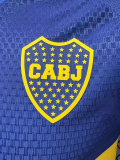 26-27 Boca Juniors Home Player Version Soccer Jersey