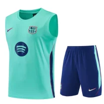 26-27 BAR Lake blue Tank top and shorts suit