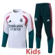 26-27 RMA White Kids Half Pull Tracksuit #E26066(童装)(半拉链)