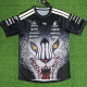 2026 Mercedes Black T-Shirts Racing Suit (Football Jersey Size)大狼头(圆领)