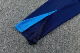 26-27 ATM Fancy blue Short shirts and Long trousers Suit (圆领)