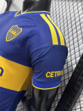 26-27 Boca Juniors Home Player Version Soccer Jersey