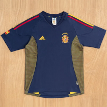 2002 Spain Third Retro Soccer Jersey