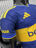 26-27 Boca Juniors Home Player Version Soccer Jersey