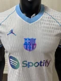 26-27 BAR White Blue Special Edition Player Version Training shirts