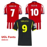 26-27 ATM Home Player Version Soccer Jersey
