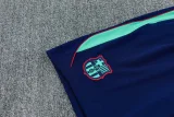 26-27 BAR Lake blue Tank top and shorts suit