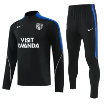 26-27 ATM Black Half Pull Tracksuit (半拉链)