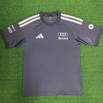 2026 Audi Gray T-Shirts Racing Suit (Football Jersey Size)(圆领)