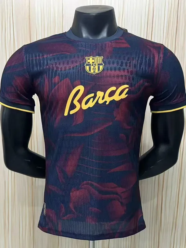 26-27 BAR Brown Black Special Edition Player Version Training shirts