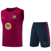 26-27 BAR Brown Red Tank top and shorts suit