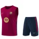 26-27 BAR Brown Red Tank top and shorts suit