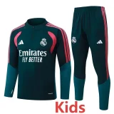 26-27 RMA Dark green Kids Half Pull Tracksuit #E26062(童装)(半拉链)