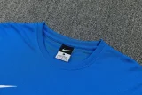 26-27 ATM Fancy blue Short shirts and Long trousers Suit (圆领)