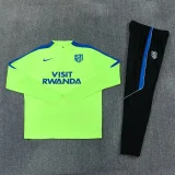 26-27 ATM Fluorescent Green Half Pull Tracksuit (半拉链)