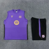 26-27 BAR Purple Tank top and shorts suit