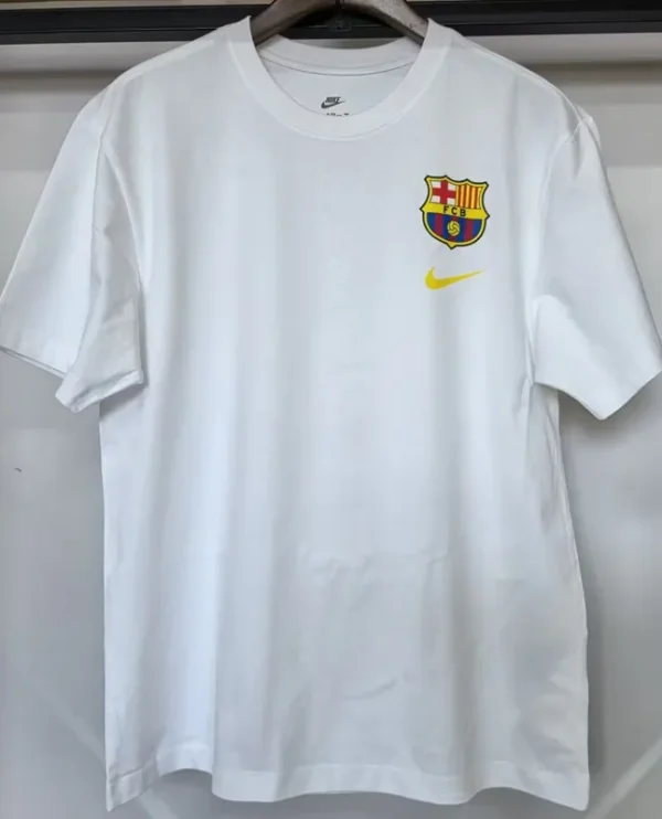 26-27 BAR White High Quality Casual T-Shirt