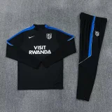 26-27 ATM Black Half Pull Tracksuit (半拉链)