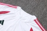 26-27 RMA White Kids Half Pull Tracksuit #E26066(童装)(半拉链)