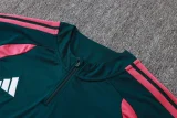 26-27 RMA Dark green Kids Half Pull Tracksuit #E26062(童装)(半拉链)