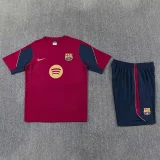 26-27 BAR Brown Red Training Short Suit